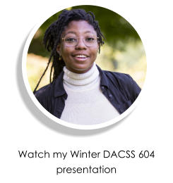 Watch my Winter DACSS 604 presentation